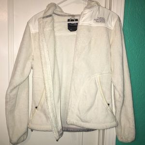 North face fuzzy jacket